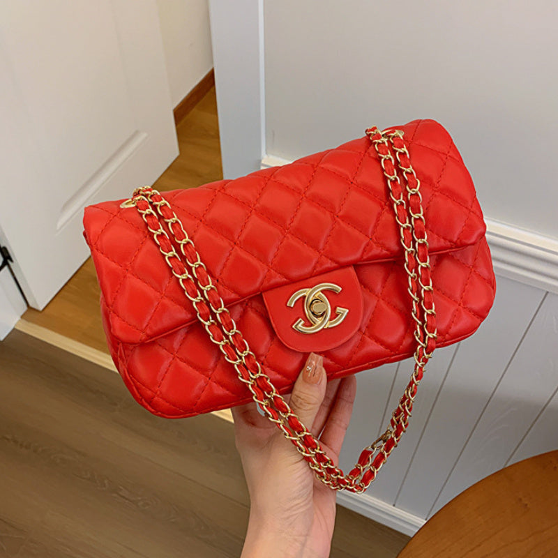 Bolsa Ombro Argyle – Design Clássico