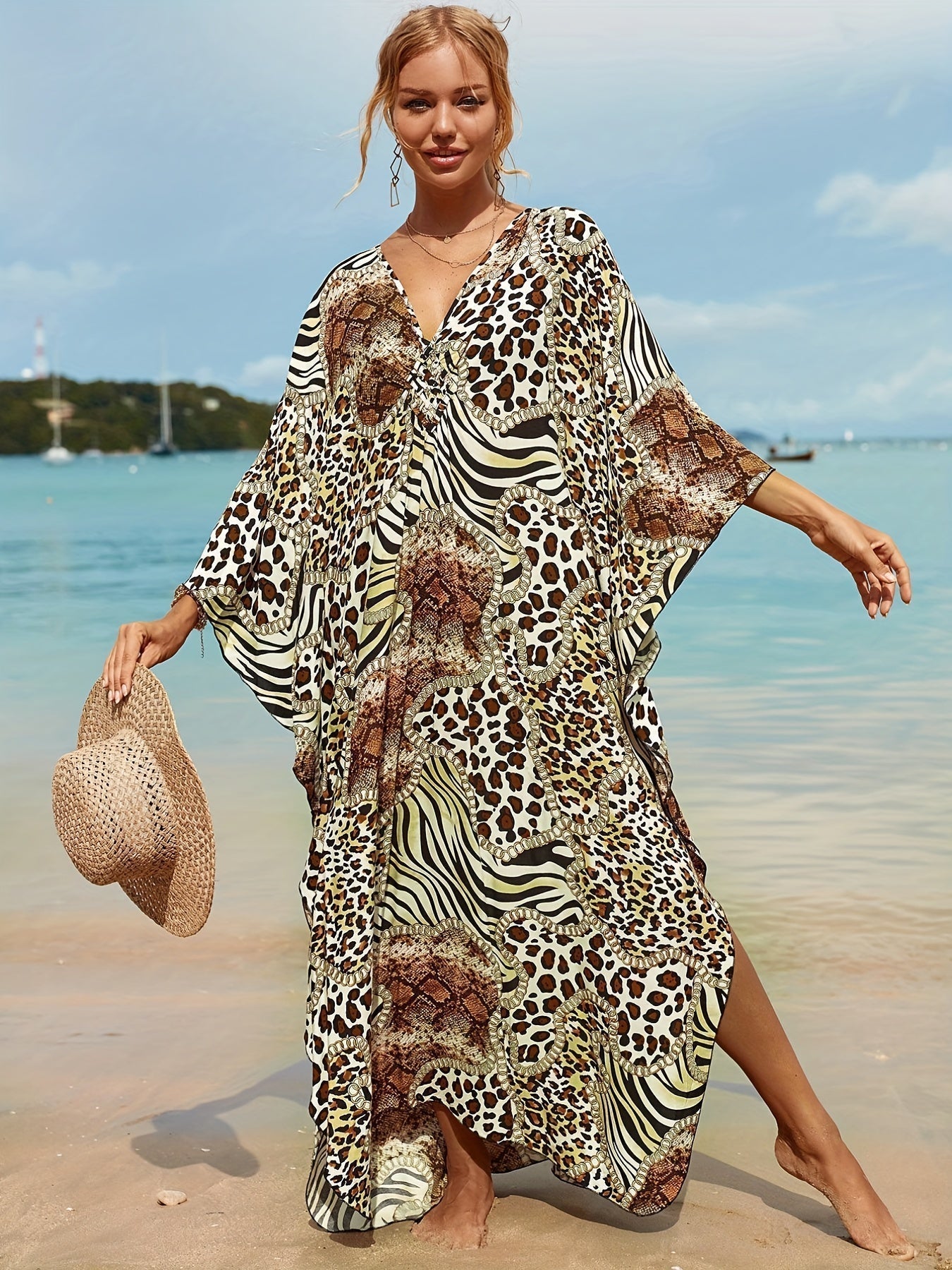 Kaftans Casual Tropical Resort 2024- Original Priya™