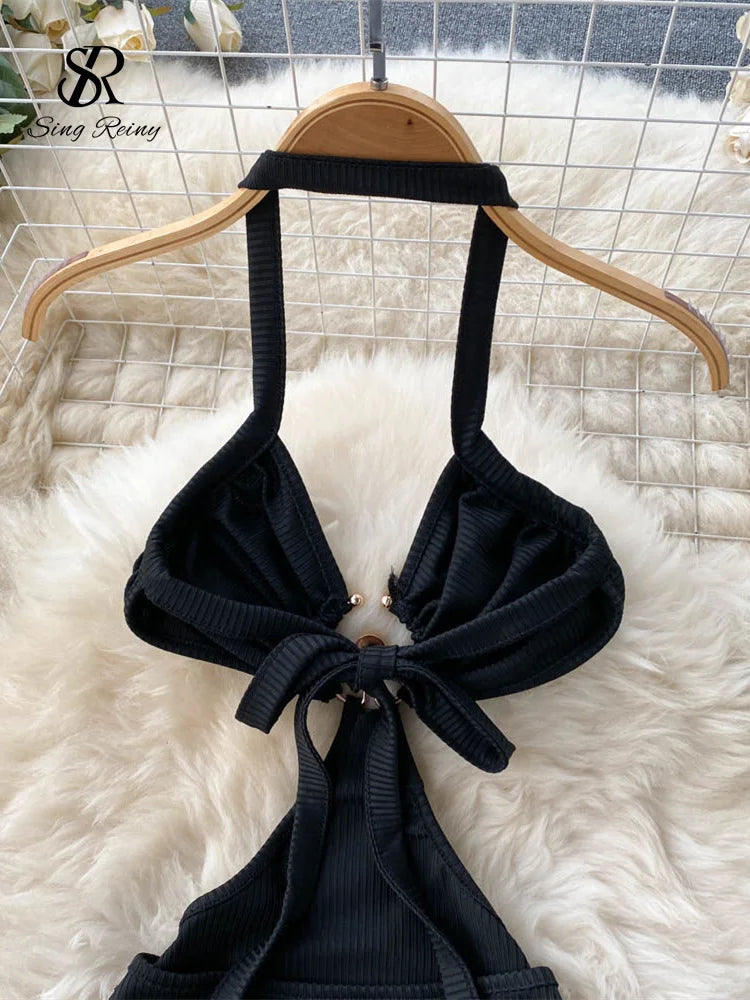 Vestido Curto decotado