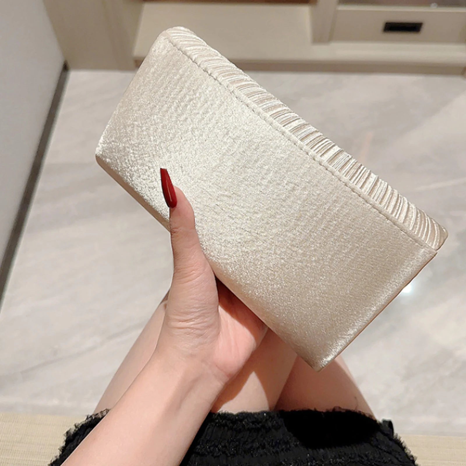 Bolsa Clutch Feminina Elegante – Luxo para Noite e Festa