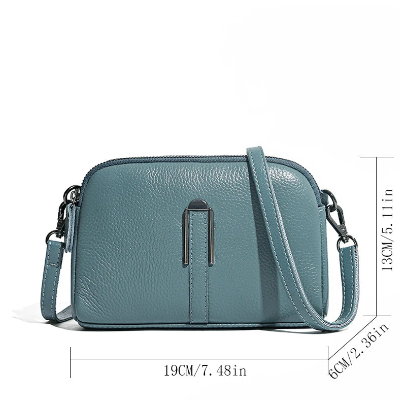 Bolsa de Couro Legitimo - Crossbody