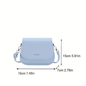 Bolsa Transversal Feminina Estilo Saddle