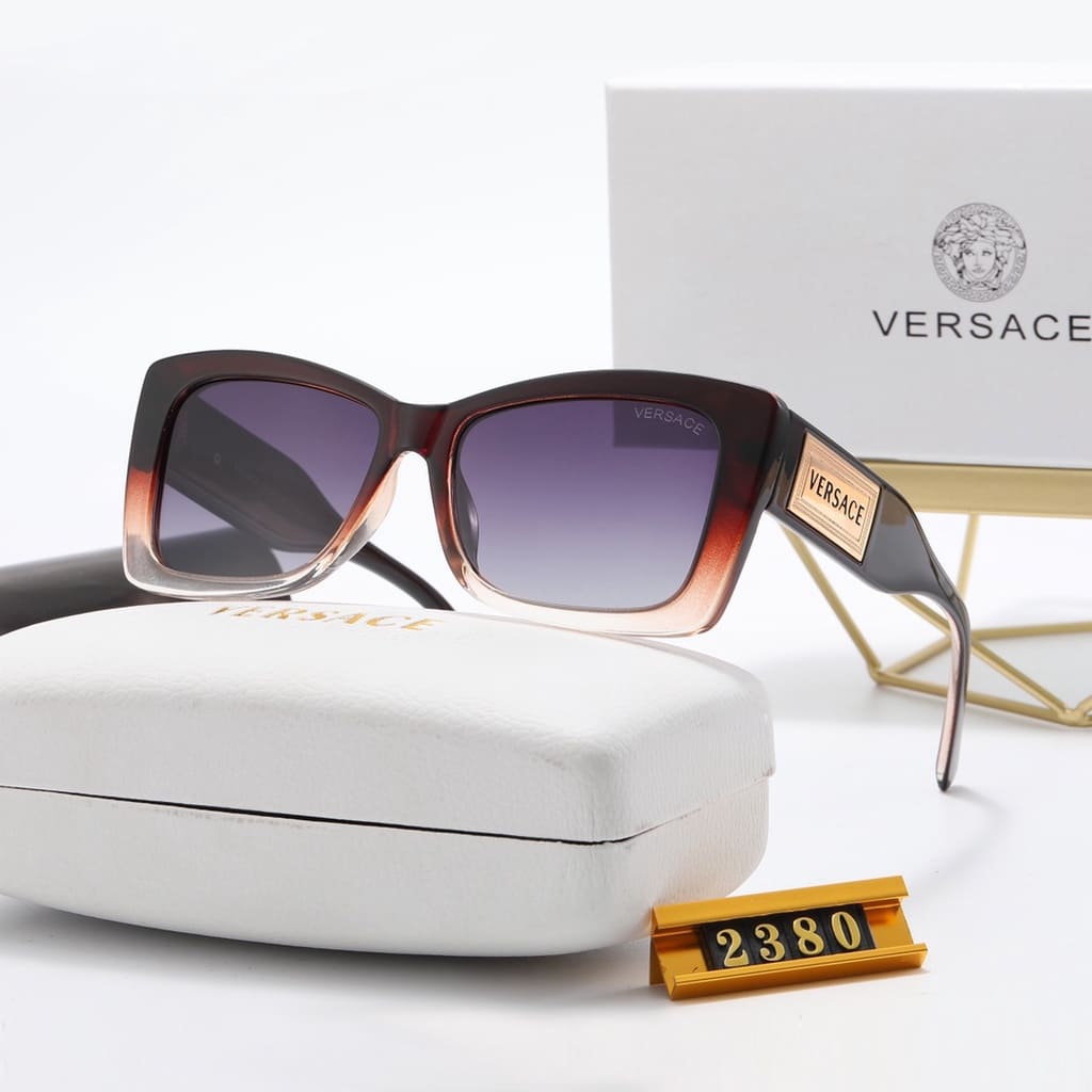 Óculos de Sol Feminino Retangular Versace