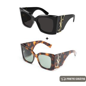 OUTUBRO BLACK - 2 Óculos Yves Saint Laurent - COMPRE 1 LEVE 2