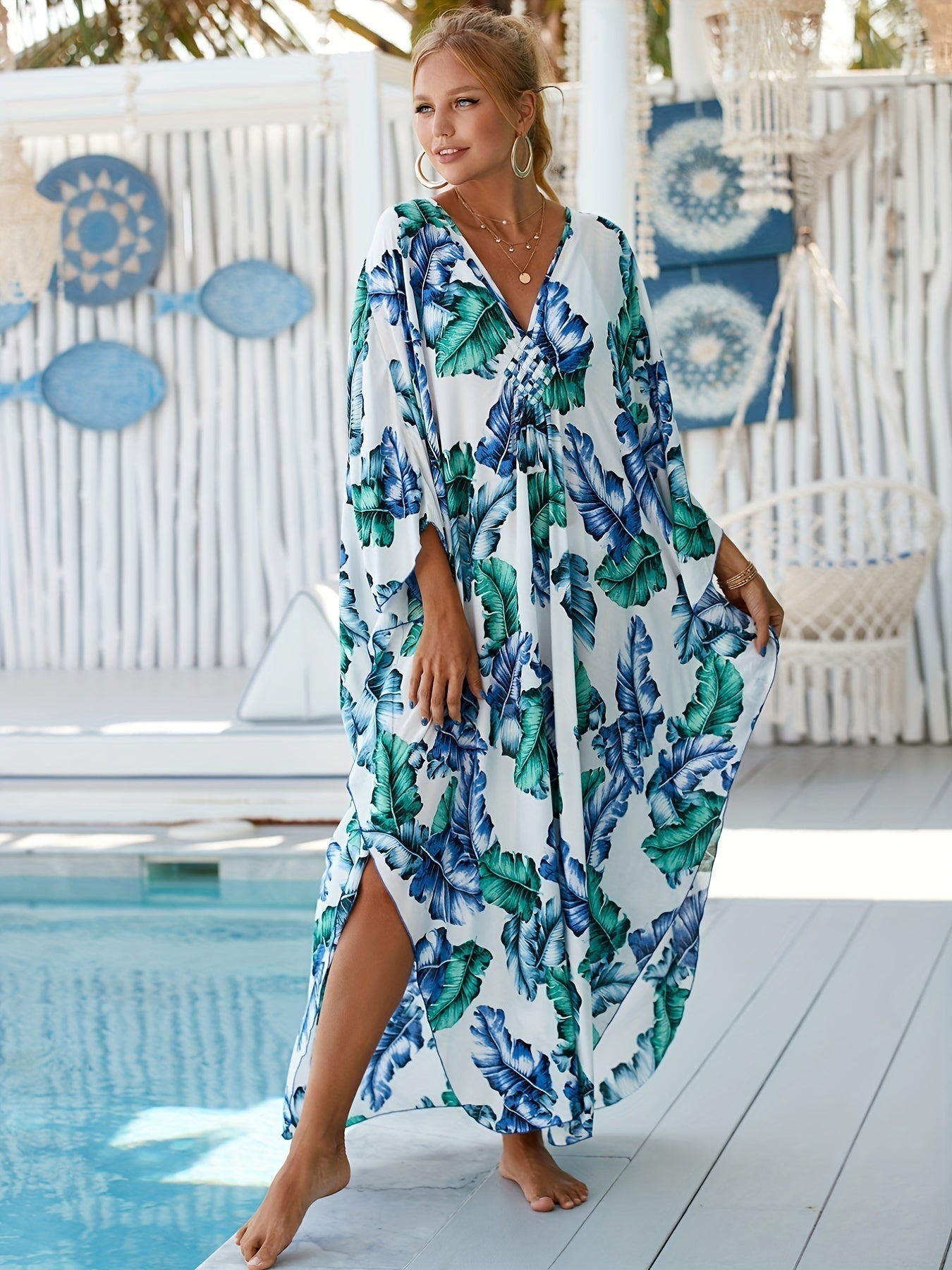 Kaftans Casual Tropical Resort 2024- Original Priya™