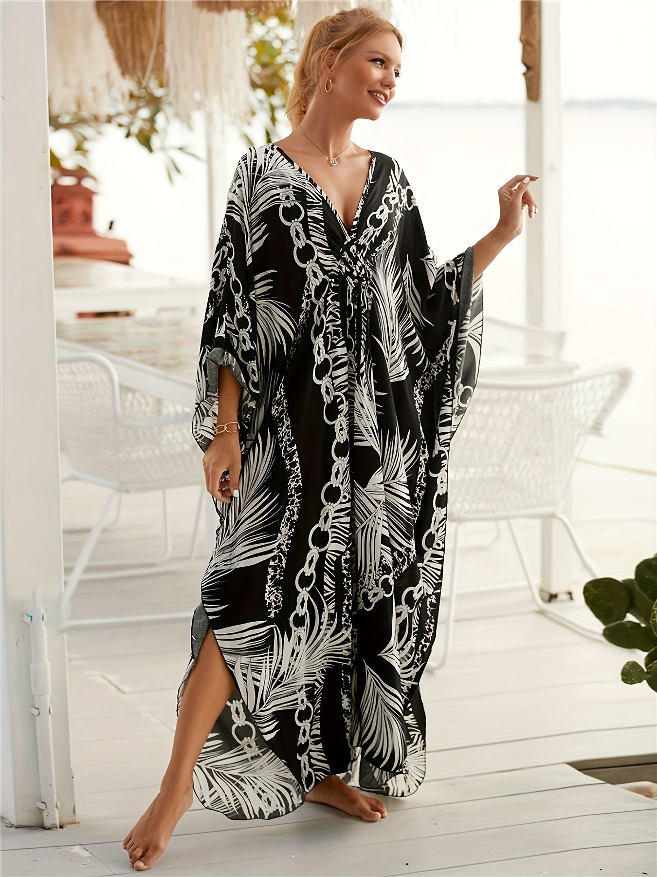 Kaftans Casual Tropical Resort 2024- Original Priya™