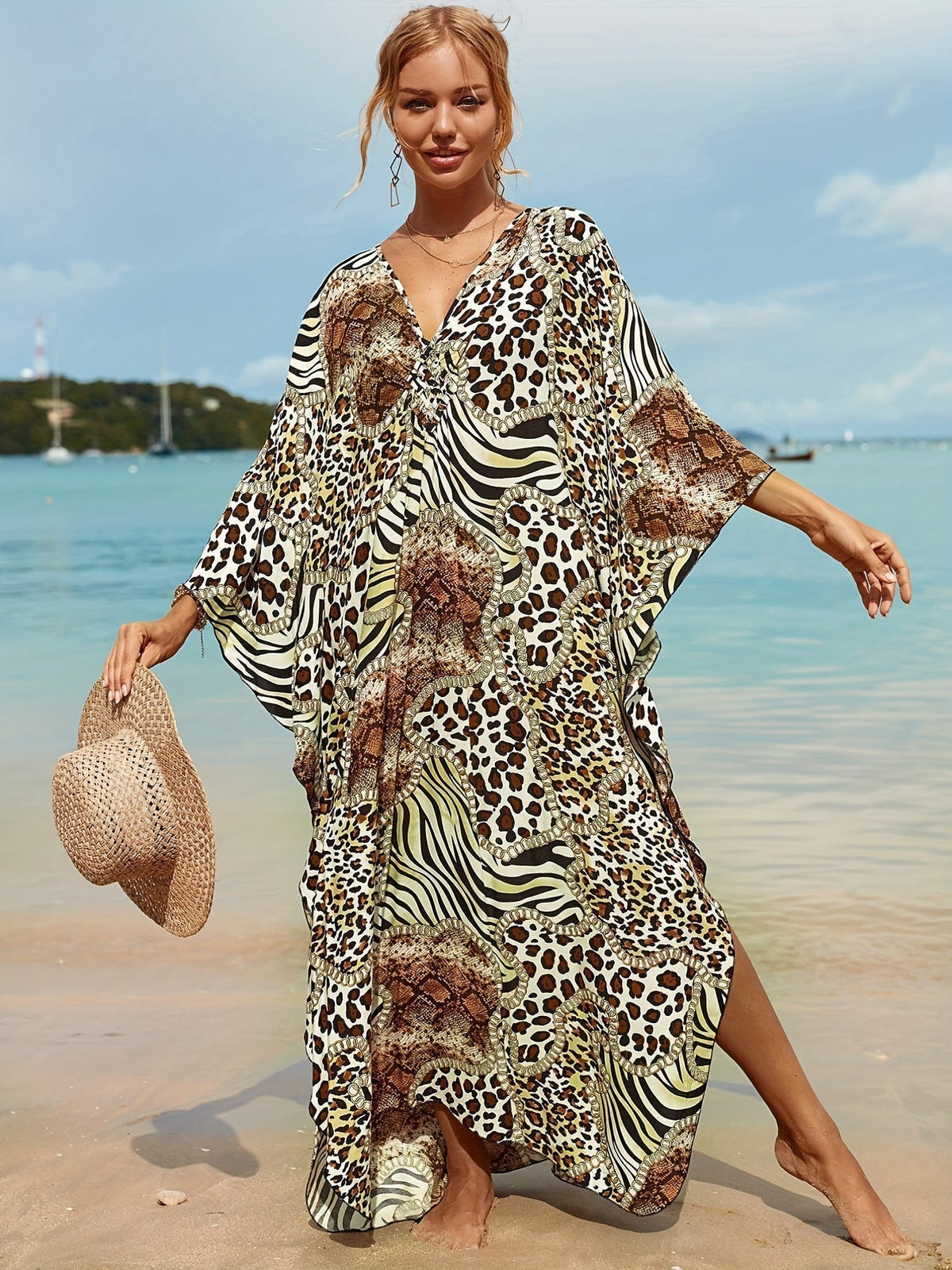 Kaftans Casual Tropical Resort 2024- Original Priya™