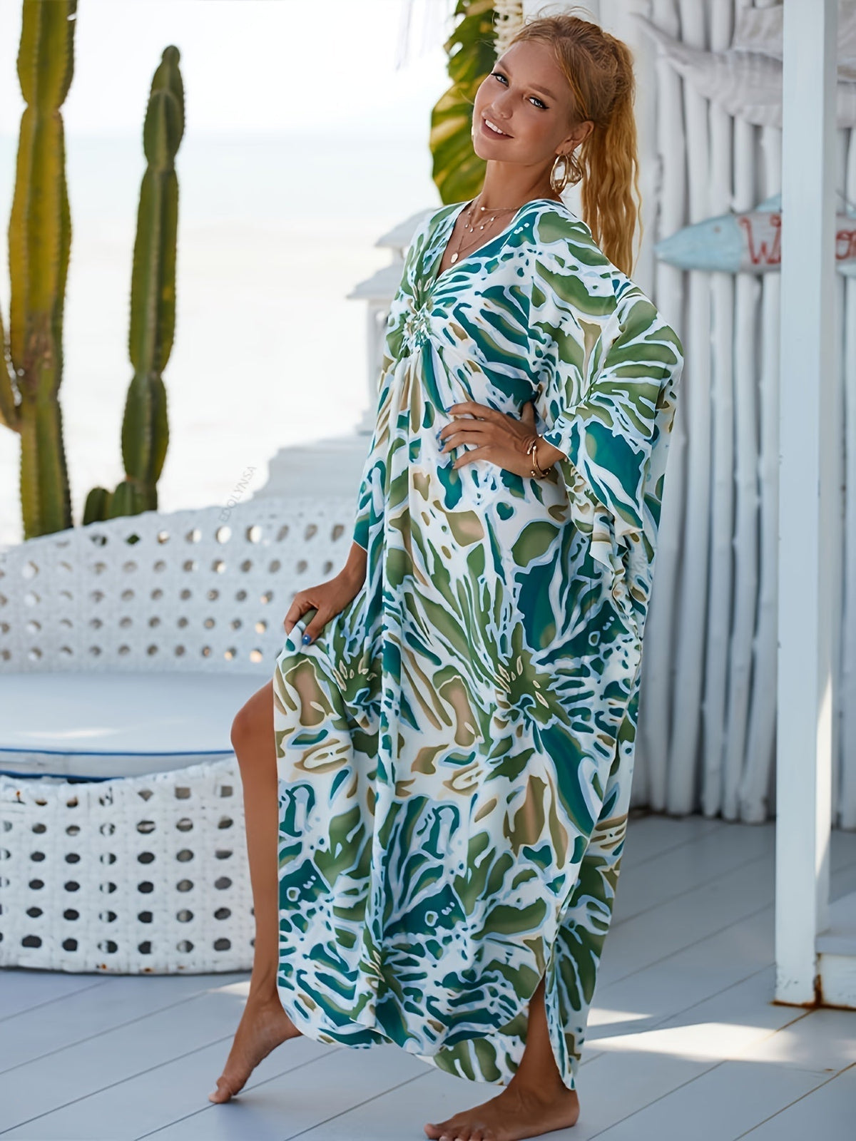 Kaftans Casual Tropical Resort 2024- Original Priya™