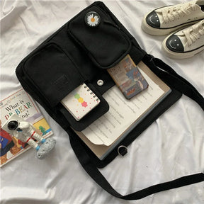 Bolsa de Lona Estilo Harajuku