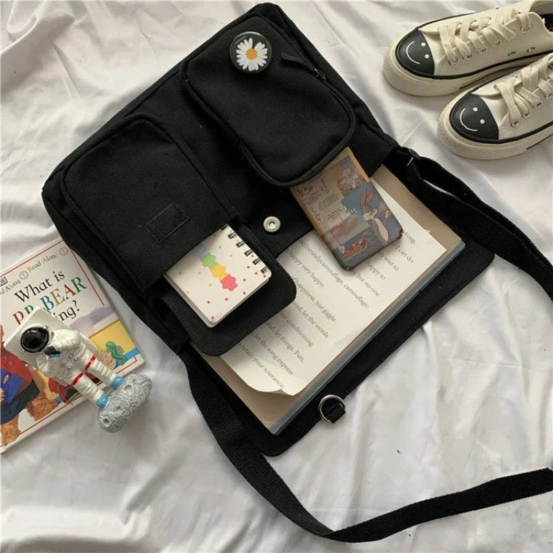 Bolsa de Lona Estilo Harajuku