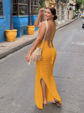 Vestido Longo de praia