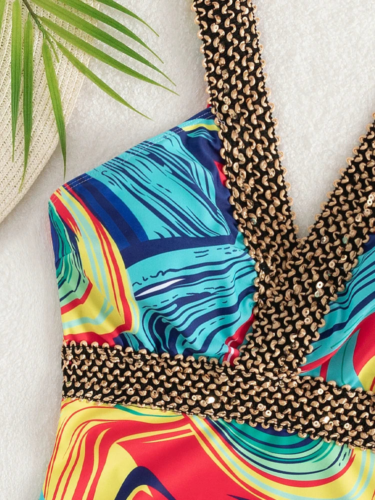 Maiô  Monokini com Estampa