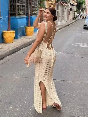 Vestido Longo de praia