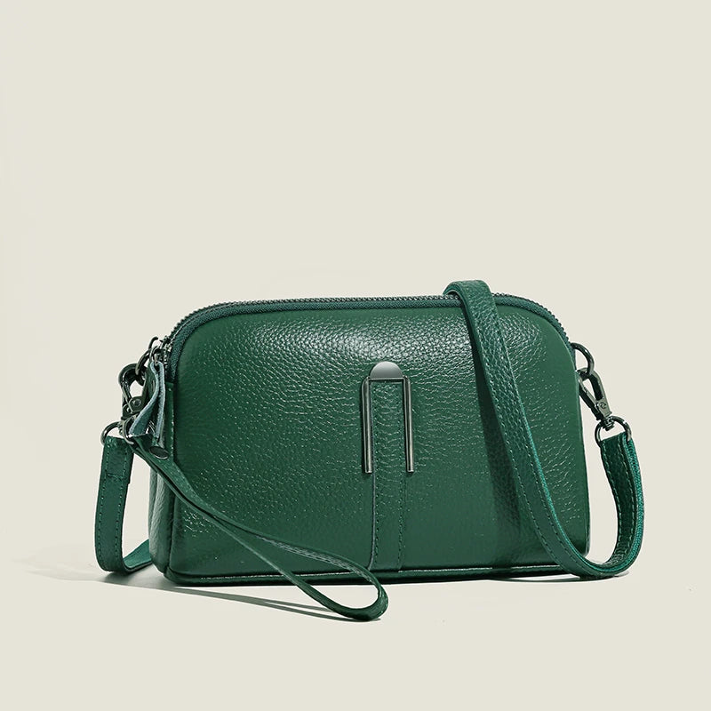 Bolsa de Couro Legitimo - Crossbody