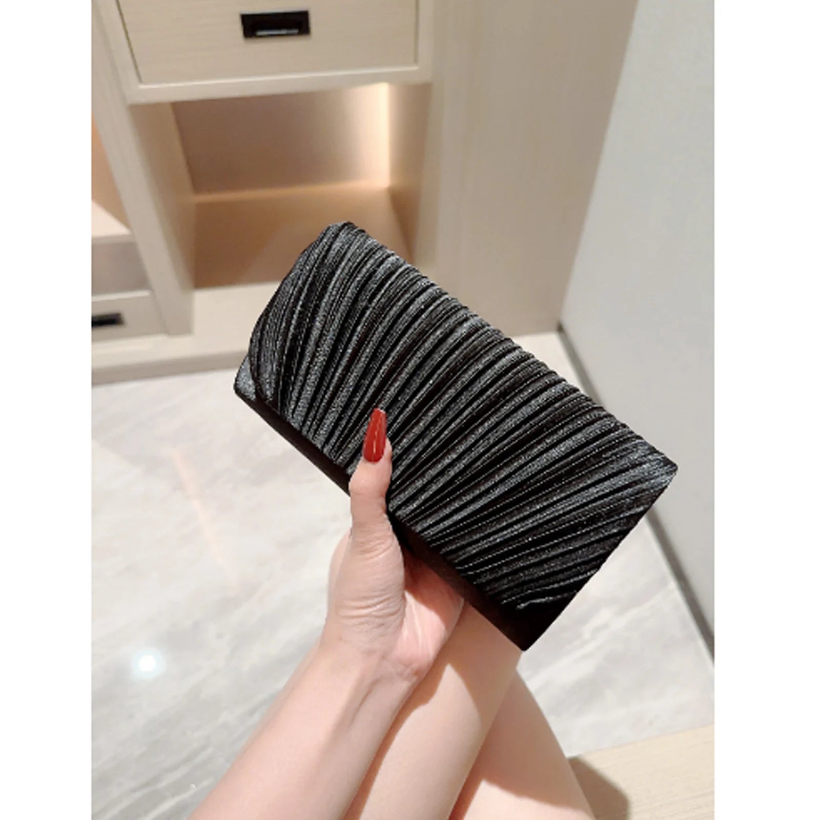 Bolsa Clutch Feminina Elegante – Luxo para Noite e Festa