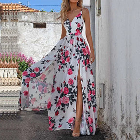 Vestido de verão florido