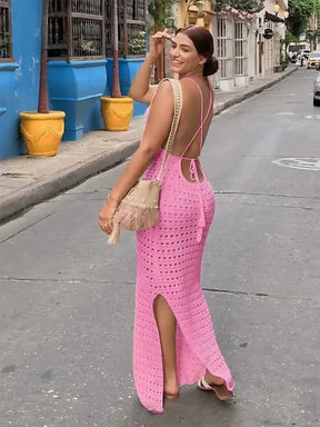 Vestido Longo de praia