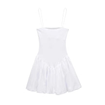 Minivestido patchwork e popelina canelada