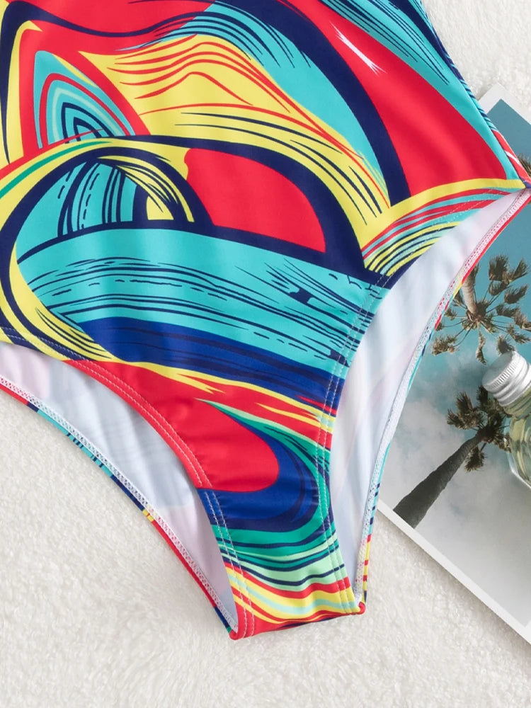 Maiô  Monokini com Estampa